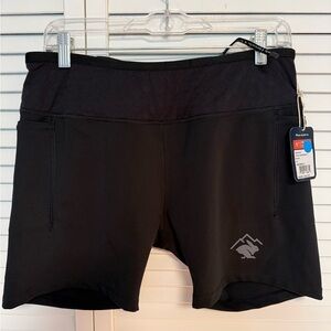 Rabbit Running Women’s Black Performance Shorts -Leggy Snahems
